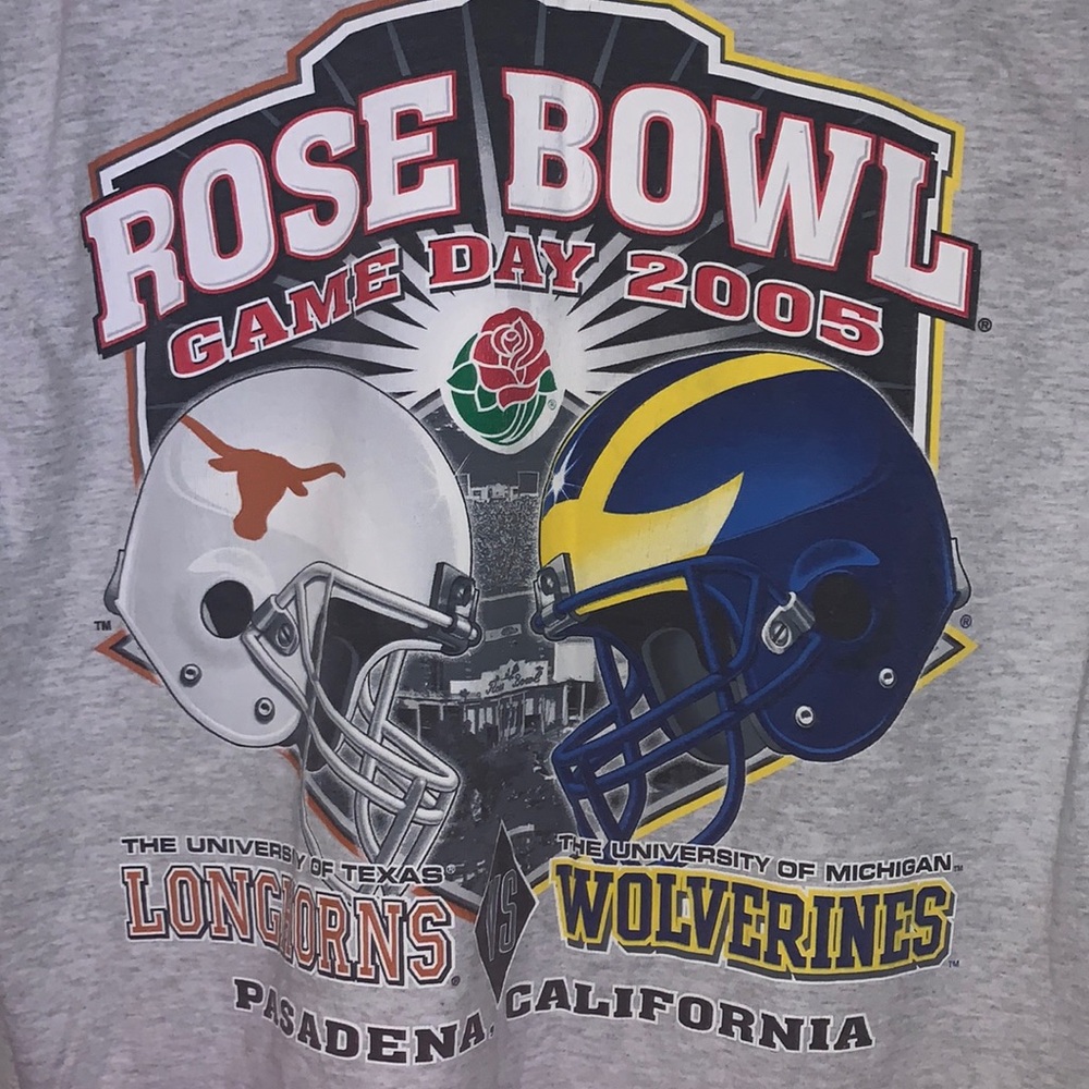 2005 Rose Bowl College football long sleeve.